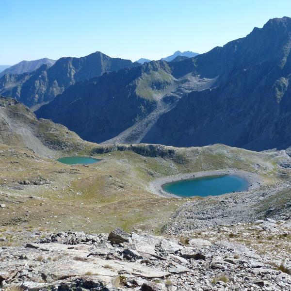Laghi di Colla Lunga e Testa dell'Autaret mt. 2763